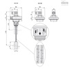 Elesa Rapid levels with float, HFLT-ER-1 HFLT-E